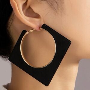GEOMETRIC Square Earrings